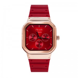 Alexandre Christie AC 2811 Rosegold Red Steel SSBFRRGRE